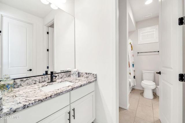 3417 E Los Gatos Dr, Phoenix, AZ 85050 - full bathroom featuring vanity and tile patterned flooring