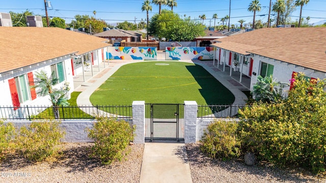 1605 W Osborn Rd, Phoenix, AZ 85015 - fenced front yard with a gate