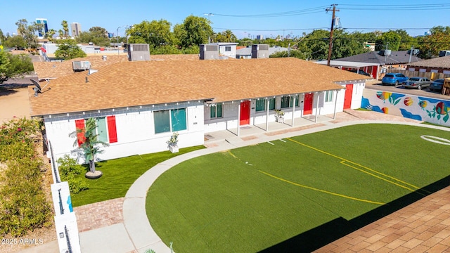 1605 W Osborn Rd, Phoenix, AZ 85015 - view of front of house with roof with shingles and a front yard