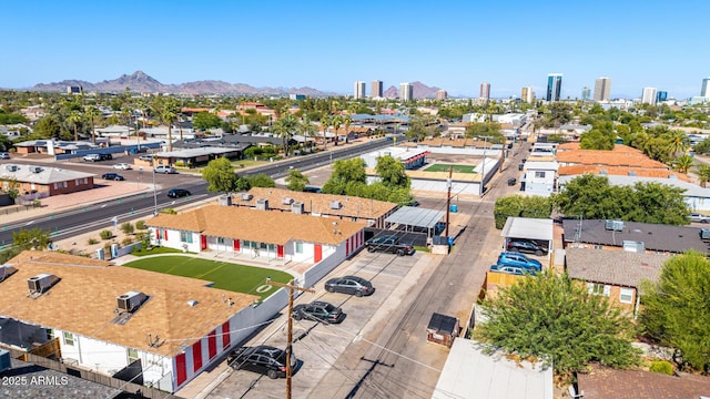 1605 W Osborn Rd, Phoenix, AZ 85015 - aerial perspective of suburban area with a mountainous background
