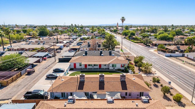 1605 W Osborn Rd, Phoenix, AZ 85015 - aerial view of residential area with mountains