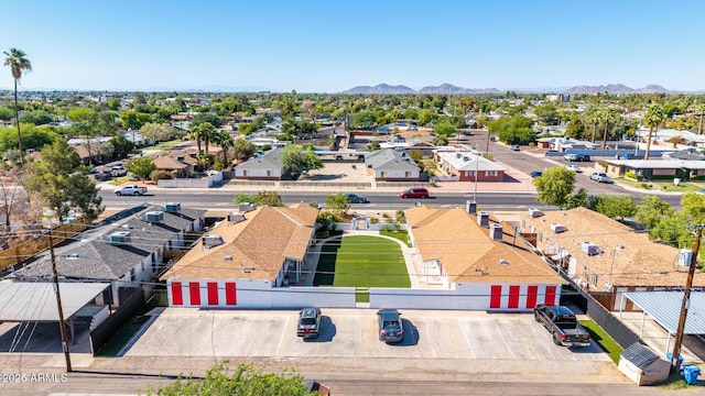 1605 W Osborn Rd, Phoenix, AZ 85015 - aerial perspective of suburban area featuring a mountainous background