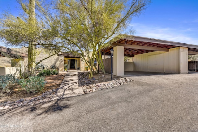 37801 N Cave Creek Rd Unit 13, Cave Creek, AZ 85331 - mid-century home featuring a carport