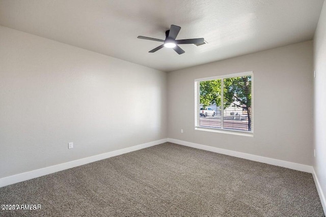 780 E Cobble Ln, Taylor, AZ 85939 - carpeted spare room with a ceiling fan and baseboards