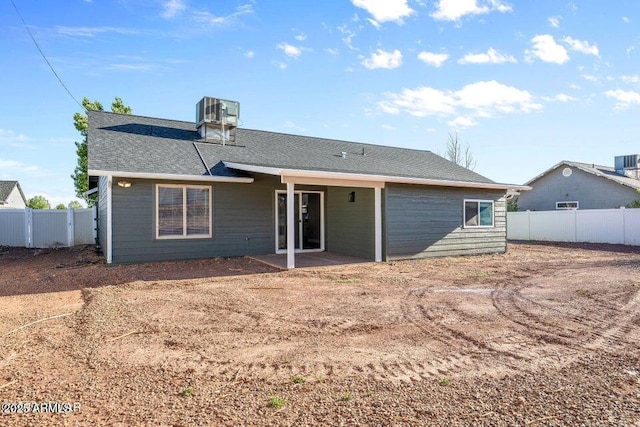 780 E Cobble Ln, Taylor, AZ 85939 - rear view of house featuring a patio and a shingled roof
