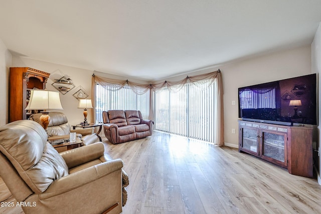 17404 N 99th Ave Unit 318, Sun City, AZ 85373 - living room with light wood-style flooring