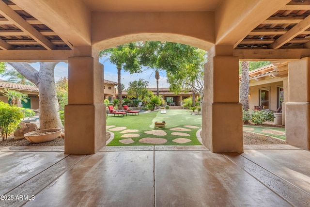 view of patio