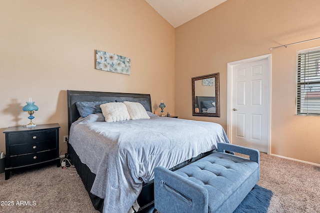 7764 N 19th Dr, Phoenix, AZ 85021 - carpeted bedroom with lofted ceiling