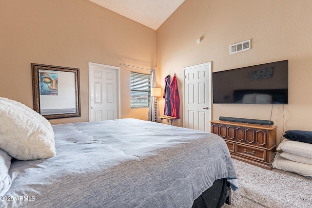 7764 N 19th Dr, Phoenix, AZ 85021 - bedroom with high vaulted ceiling