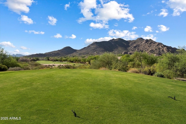 33667 N 71st Way, Scottsdale, AZ 85266 - view of mountain backdrop with a local golf course