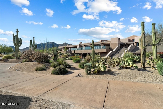 33667 N 71st Way, Scottsdale, AZ 85266 - view of property with a mountain view and stairway