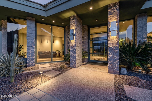 view of property entrance