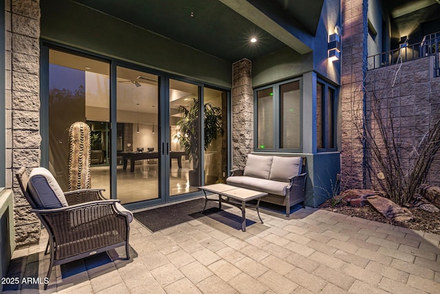 view of patio