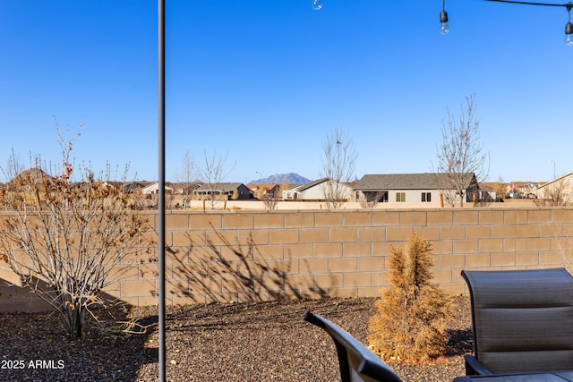 5524 N Brinson Ln, Prescott Valley, AZ 86314 - view of yard with fence and a residential view