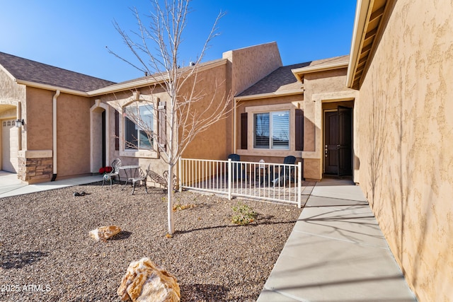 5524 N Brinson Ln, Prescott Valley, AZ 86314 - view of front facade featuring stucco siding and an attached garage