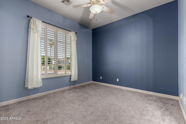 3531 E Norwood Cir, Mesa, AZ 85213 - carpeted empty room with ceiling fan and baseboards