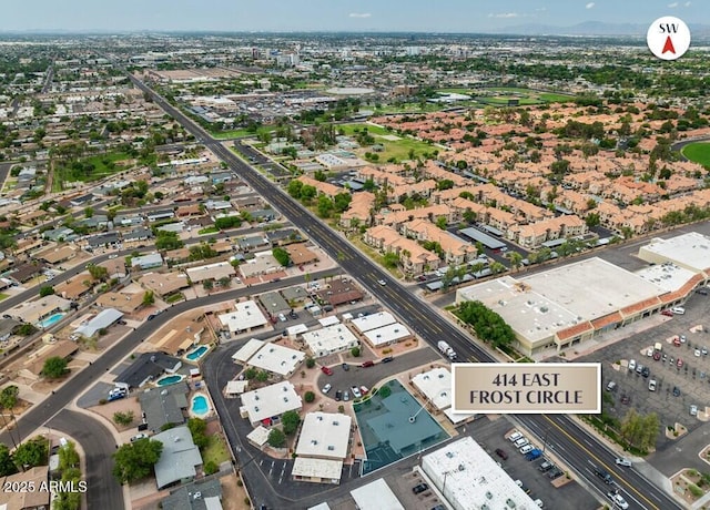 414 E Frost Cir, Mesa, AZ 85203 - aerial overview of property's location