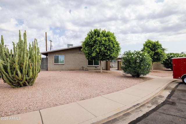 414 E Frost Cir, Mesa, AZ 85203 - view of front of house with brick siding