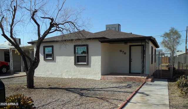 view of front of house