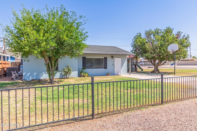 118 E 10th St, Casa Grande, AZ 85122 - view of front of house with stucco siding