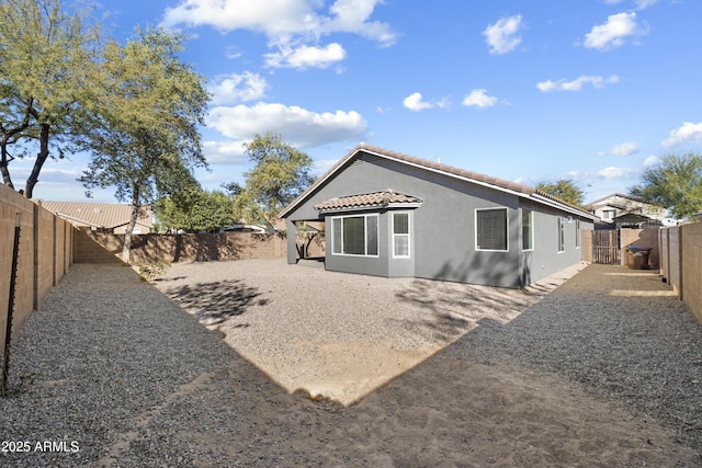 view of rear view of house