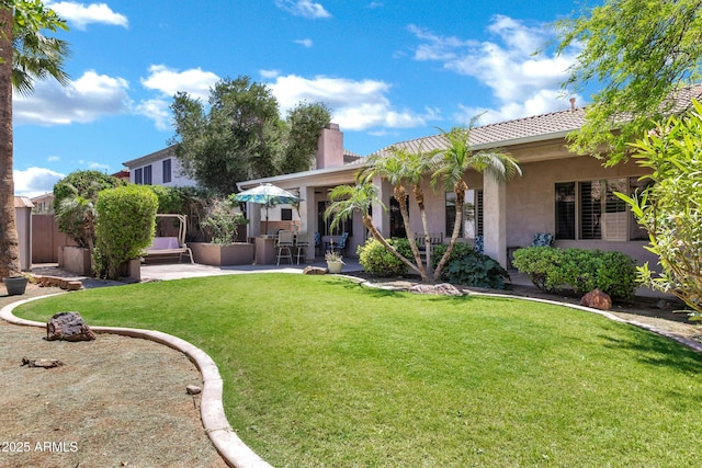 2260 E Binner Dr, Chandler, AZ 85225 - view of yard featuring a patio area