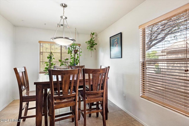 view of dining room