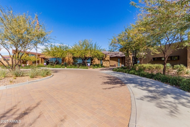 10311 E Trent Ave, Mesa, AZ 85212 - view of front facade with curved driveway and stucco siding