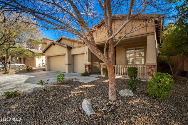 view of front of house with a porch