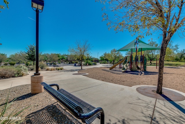 view of playground