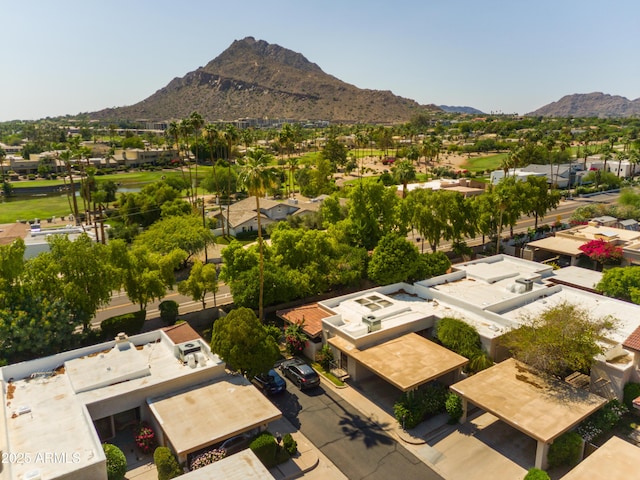 4525 N 66th St Unit 112, Scottsdale, AZ 85251 - aerial view of residential area with a mountainous background