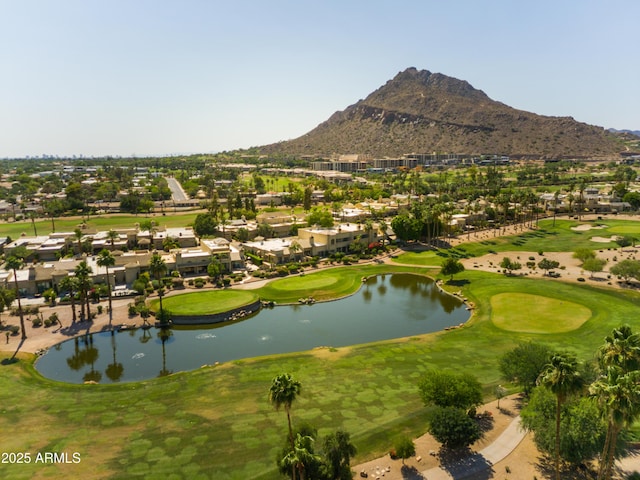 4525 N 66th St Unit 112, Scottsdale, AZ 85251 - surrounding community featuring a residential view, golf course view, and a water and mountain view