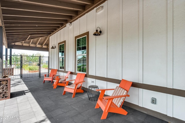 view of patio