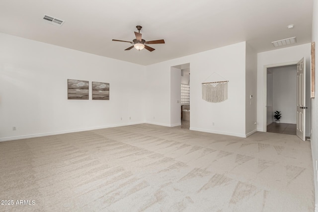 13204 W Palo Verde Dr, Litchfield Park, AZ 85340 - empty room with ceiling fan, light colored carpet, and baseboards