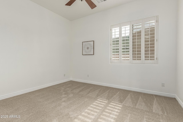 13204 W Palo Verde Dr, Litchfield Park, AZ 85340 - carpeted spare room featuring ceiling fan and baseboards