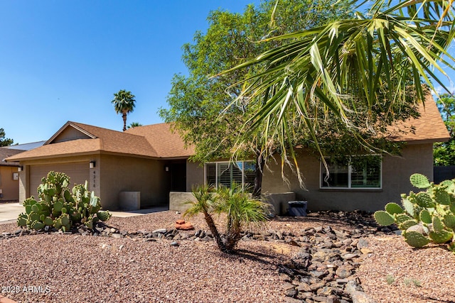 4316 E Janice Way, Phoenix, AZ 85032 - view of front of property with stucco siding and an attached garage