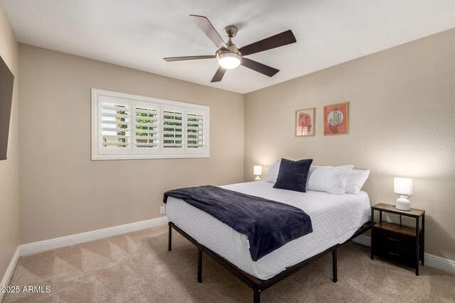 4316 E Janice Way, Phoenix, AZ 85032 - carpeted bedroom with baseboards and ceiling fan