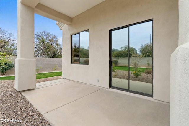 view of patio