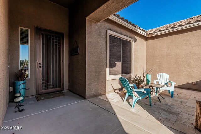582 W Stirrup Ln, San Tan Valley, AZ 85143 - view of patio / terrace