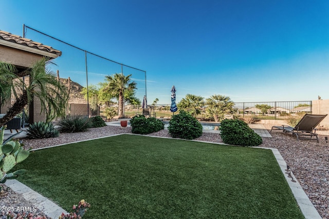 582 W Stirrup Ln, San Tan Valley, AZ 85143 - view of yard with fence