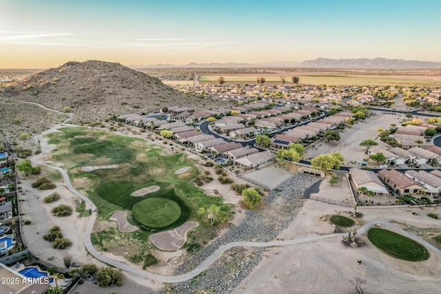 582 W Stirrup Ln, San Tan Valley, AZ 85143 - aerial view featuring a residential view and a mountain view