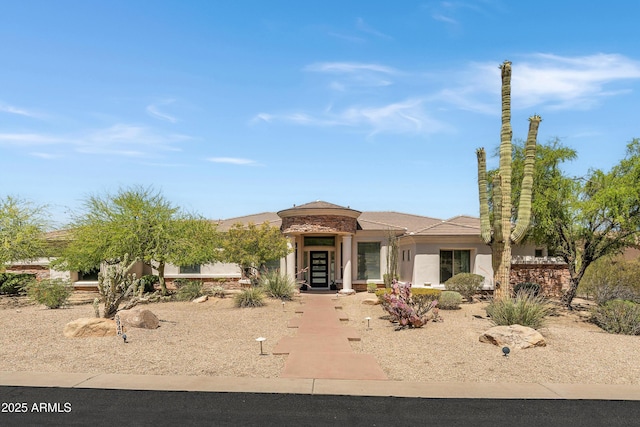 3946 N Pinnacle Hills Cir, Mesa, AZ 85207 - view of front facade featuring stucco siding