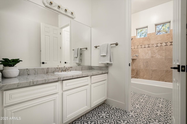3946 N Pinnacle Hills Cir, Mesa, AZ 85207 - bathroom with vanity and  shower combination