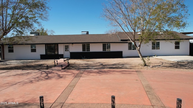 view of ranch-style home