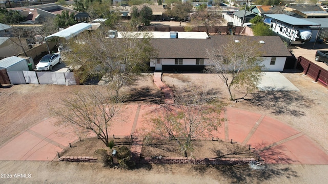 aerial view