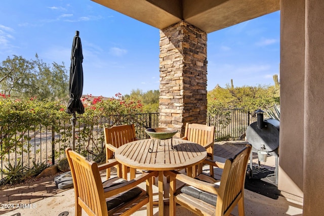 view of patio / terrace