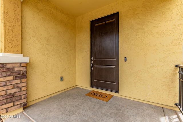 2499 S Entwistle St, Gilbert, AZ 85295 - entrance to property featuring stucco siding