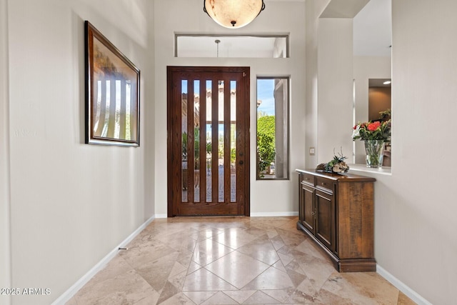 view of foyer