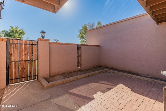 view of patio