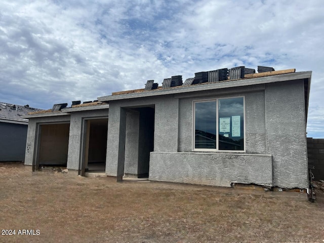 view of rear view of house